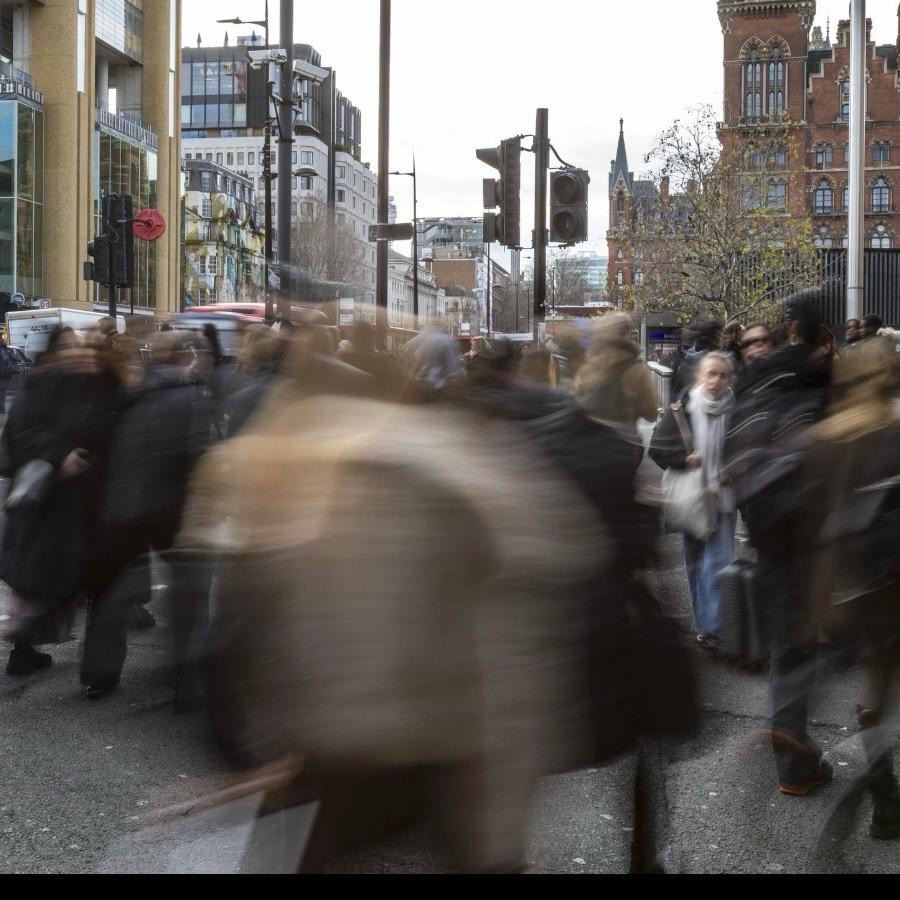 Narrow path with heavy shadows